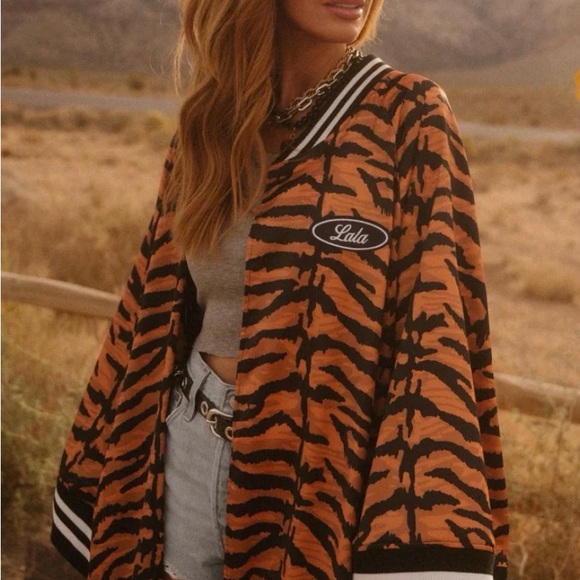 Dressed in LALA Sacred Heart Kimono Bomber - Picture 5 of 6